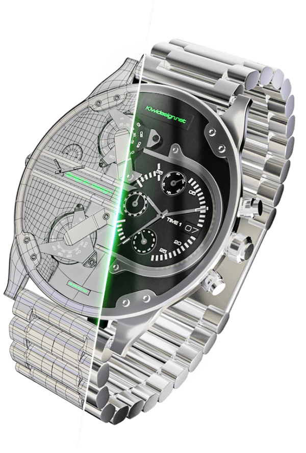 zegarek 3D